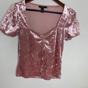 Forever 21 felt shirt